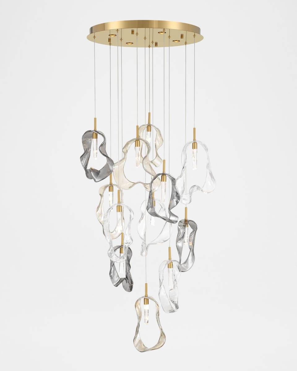 Norah 24" 16-Light LED Chandelier
